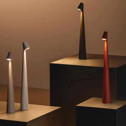 Lampe de table LED sans fil design minimaliste – Éclairage d’ambiance pour salon, chambre ou bureau-lumière-Oslo France