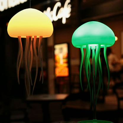 Lampe Décorative Méduse Interactive avec Éclairage Multicolore 1