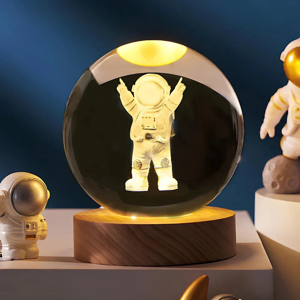 Lampe Décorative en Cristal 3D pour Maison 4