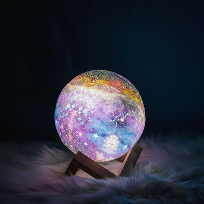 Lampe LED dambiance OrbitGlow design moderne - Foivo