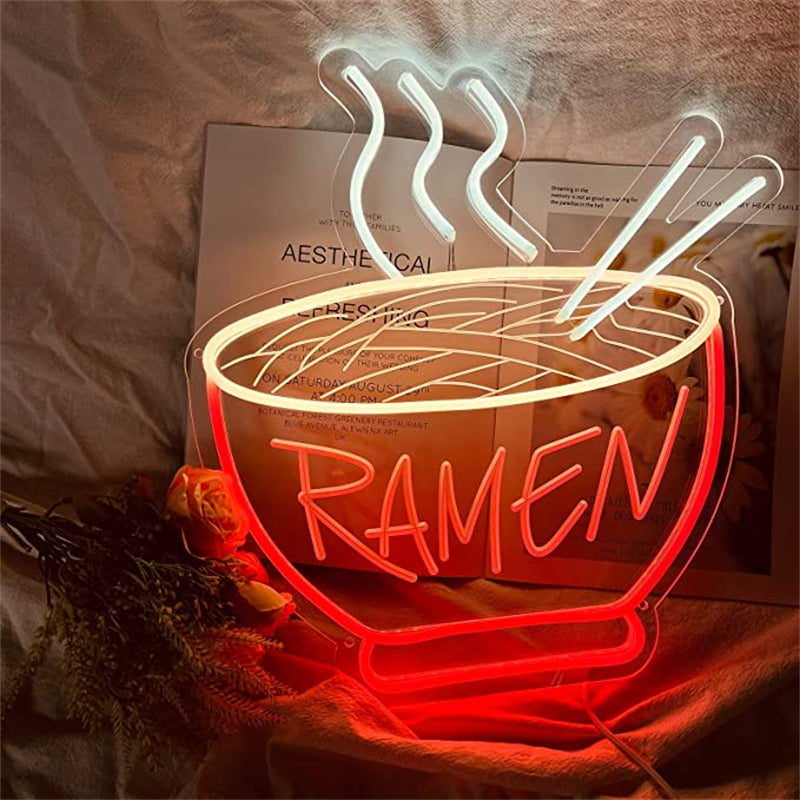 Lampe Néon Ramen Décorative 1