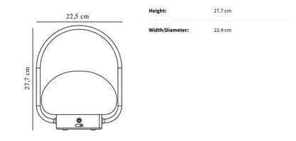 Lampe Portable Rechargeable Dimmable Design Compact 5
