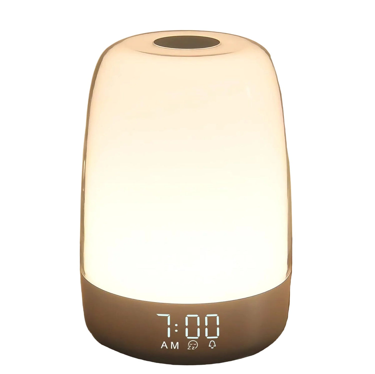 Lampe Réveil Veilleuse Portable Rechargeable avec Simulateur Lever - Foivo