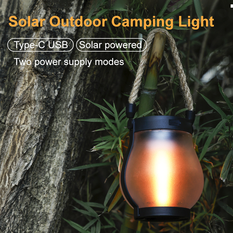 Lampe Solaire Ambiance Flamme pour Extérieur 5