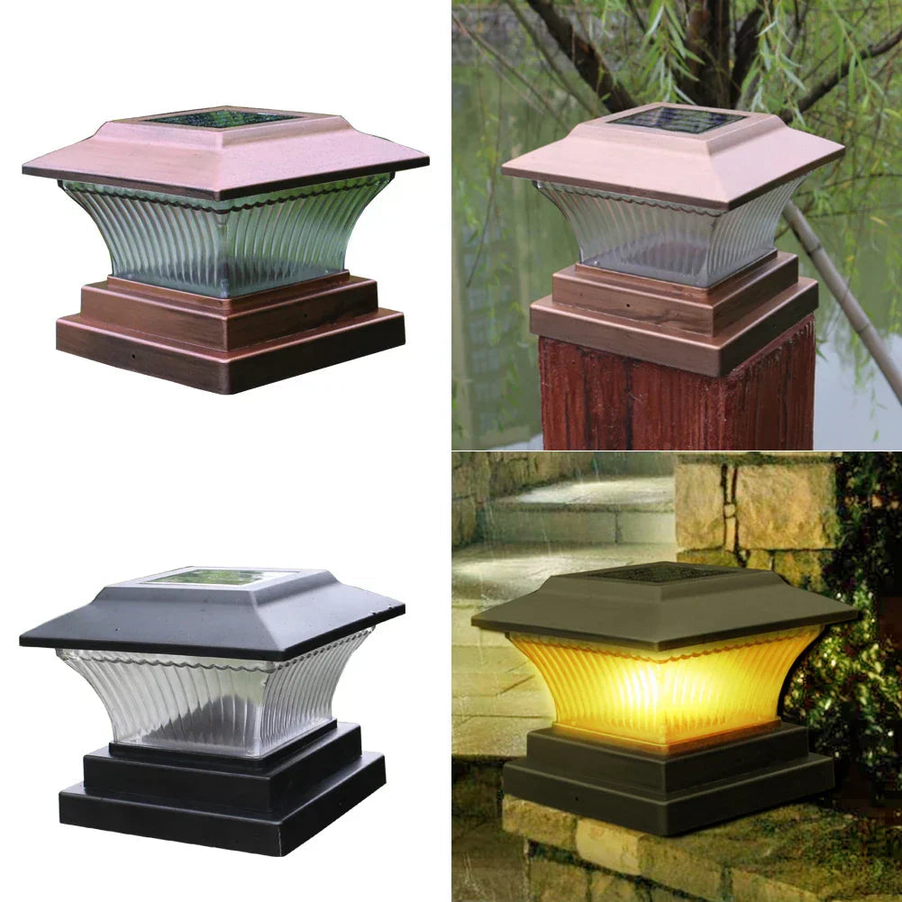 Lampe Solaire Extérieur LED Moderne pour Éclairage Extérieur Sécurisé 1