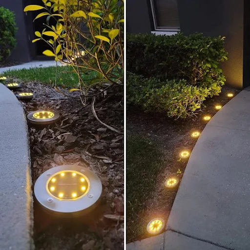 Lampe Solaire LED pour Jardin 1