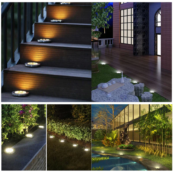 Lampe Solaire LED pour Jardin 3