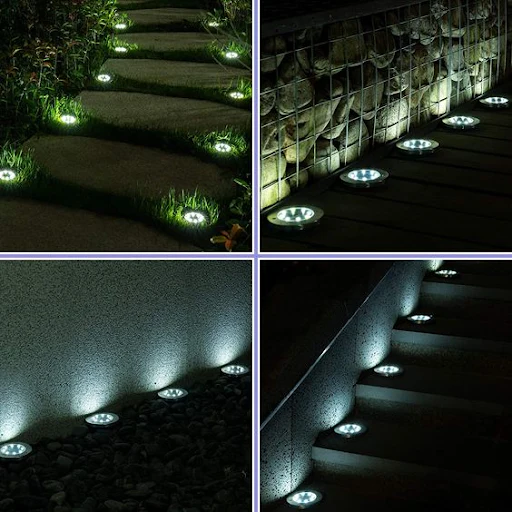 Lampe Solaire LED pour Jardin 4