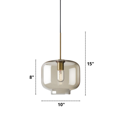 Lampe Suspendue Moderne en Verre 11