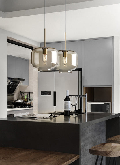 Lampe Suspendue Moderne en Verre 2
