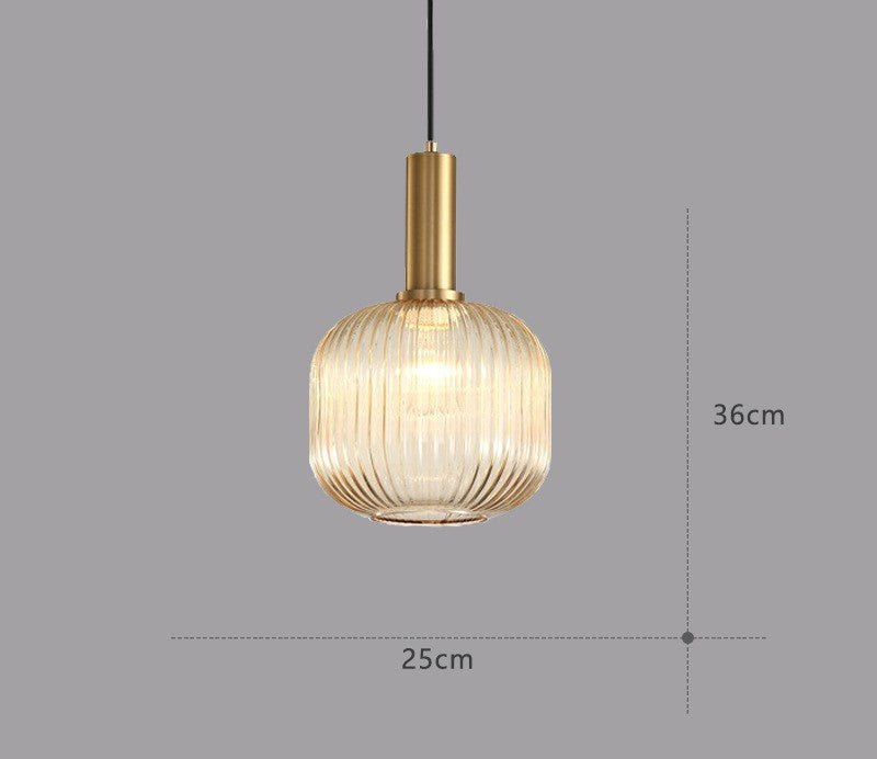 Lampe à Suspension Vintage Colorée Design Unique 17