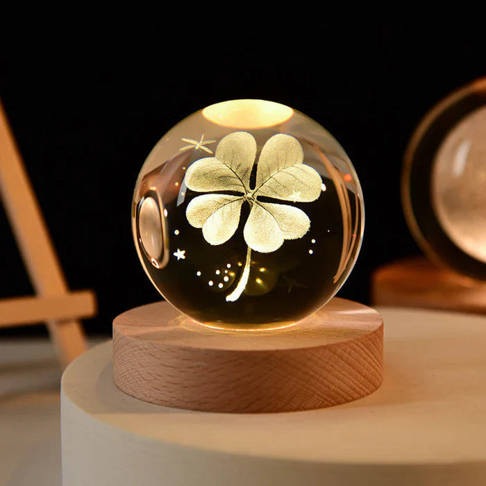 Lampe d'Ambiance en Cristal 3D 2