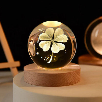 Lampe d'Ambiance en Cristal 3D 2