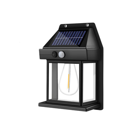 Lampe Solaire Extérieur Détecteur de Mouvement Style Rétro - Foivo