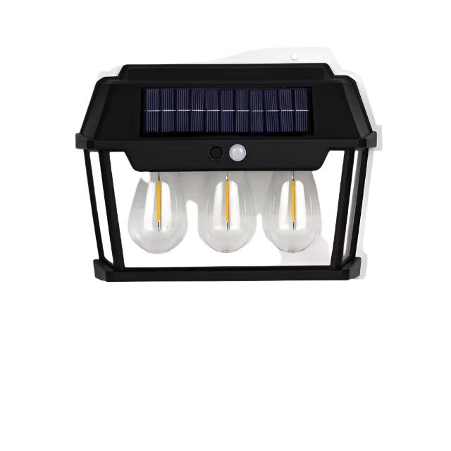 Lampe d'extérieur Solaire Rétro avec Détecteur de Mouvement 4