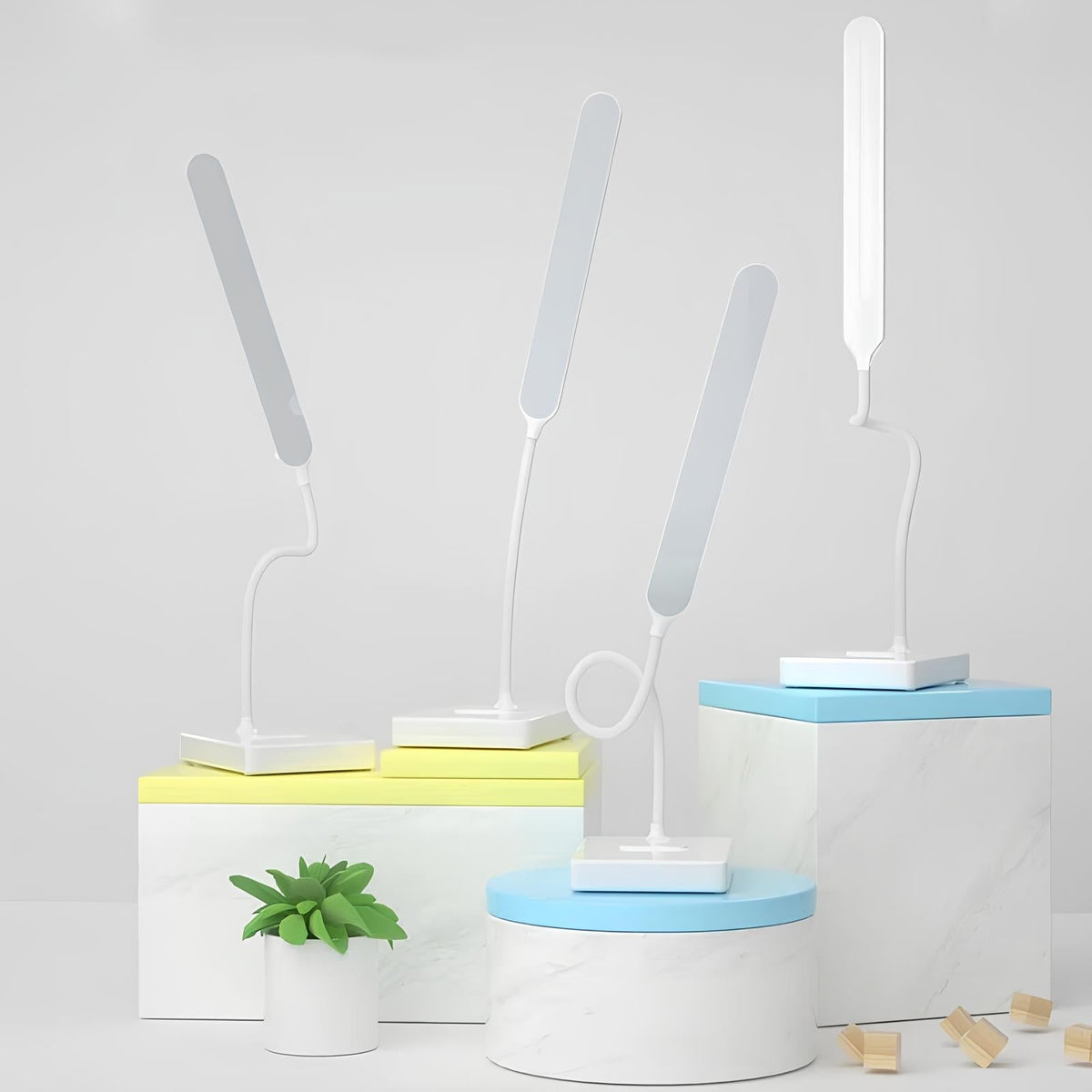 Lampe de Bureau Flexible Multifonctionnelle 4