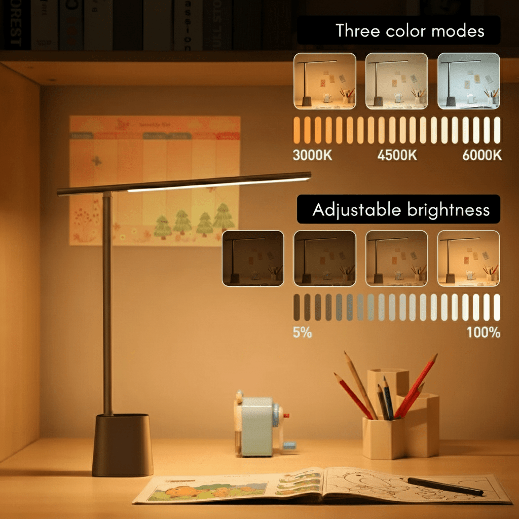 Lampe de Bureau LED Pliable Intelligente 4