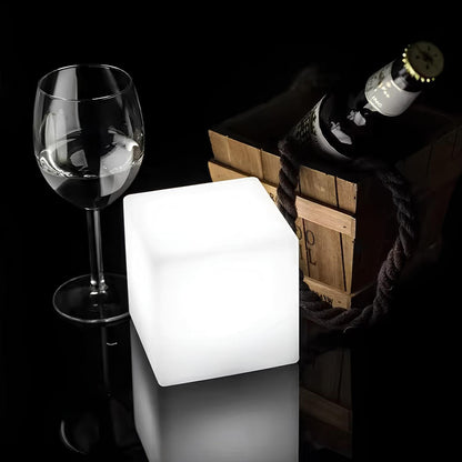 Lampe de Jardin Cube Moderne 2