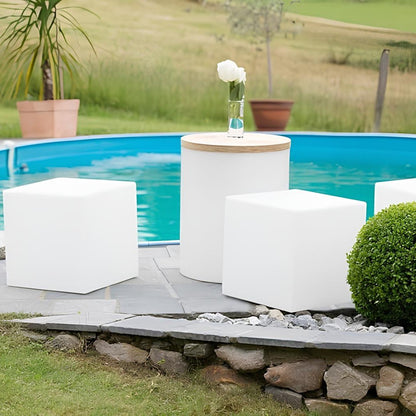 Lampe de Jardin Cube Moderne 5