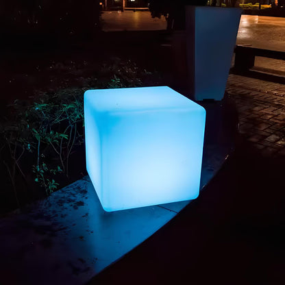 Lampe de Jardin Cube Moderne 6