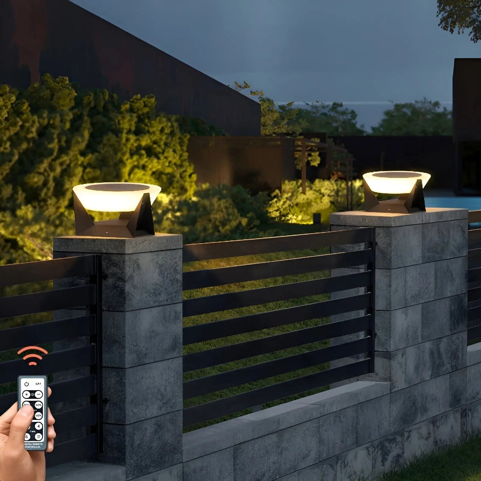 Lampe de Jardin Solaire Japonaise 4