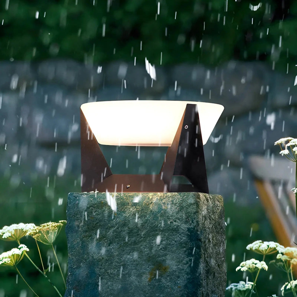 Lampe de Jardin Solaire Japonaise 5