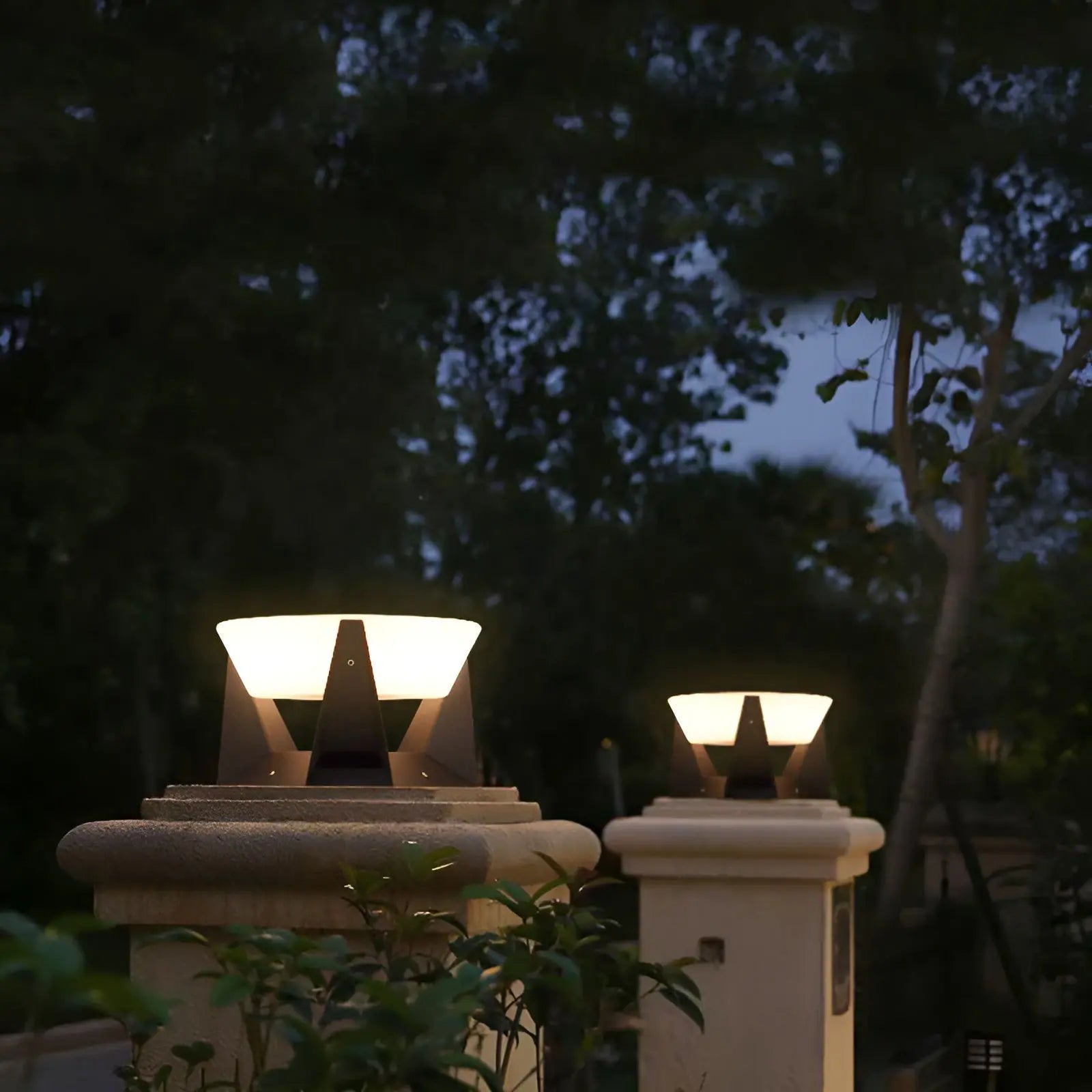 Lampe de Jardin Solaire Japonaise 6