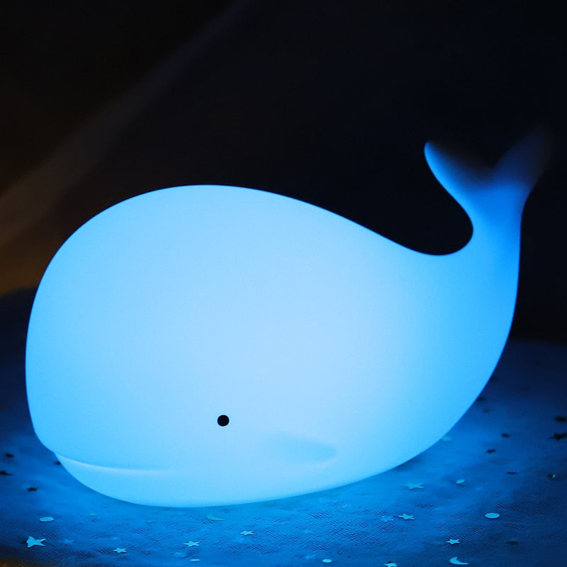 Lampe de Nuit Baleine Design Compact 3