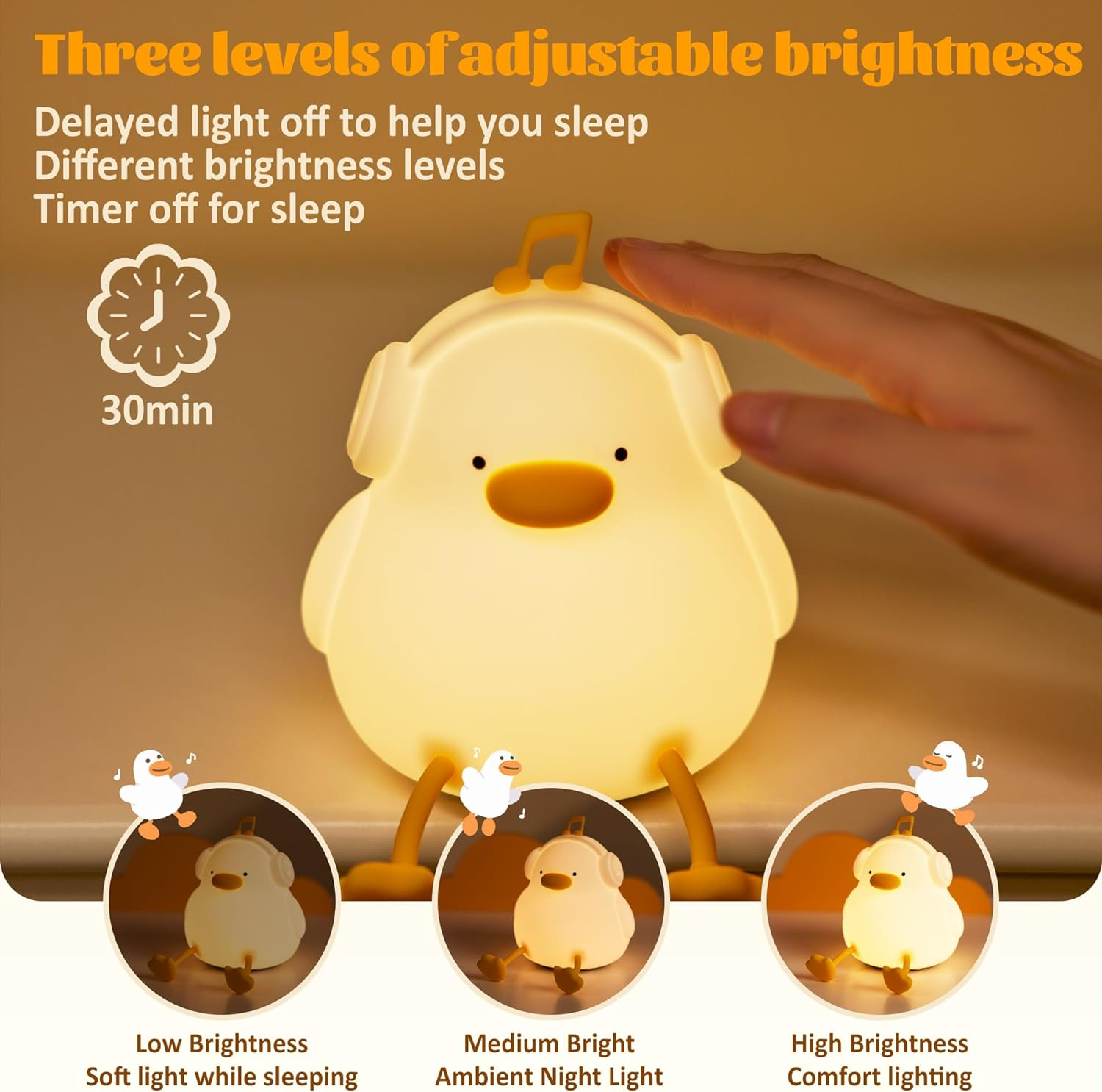 Lampe de Nuit Canard Charmante 6