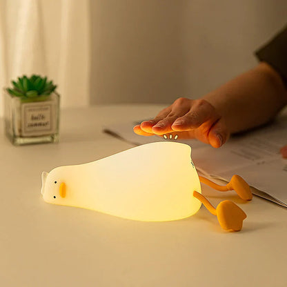 Lampe de Nuit Canard Couché Design 3