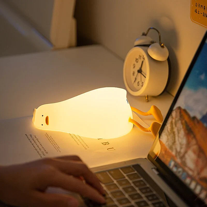 Lampe de Nuit Canard Couché Design 4