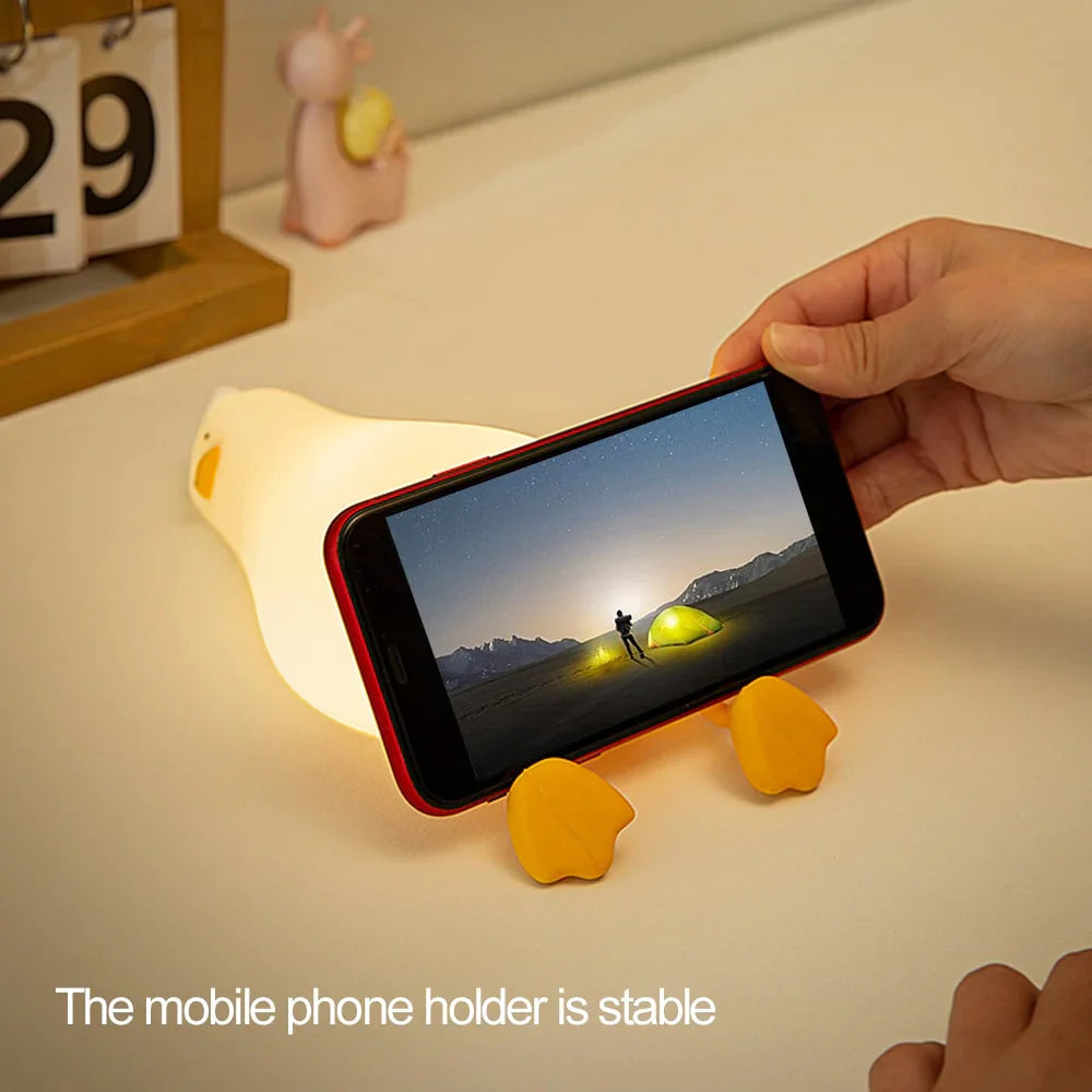 Lampe de Nuit Canard Couché Design 7