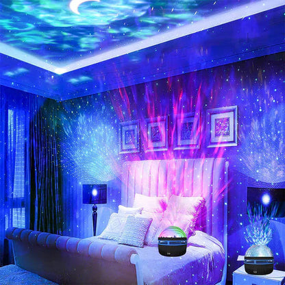 Lampe de Projection Aurores Boréales Multicolore pour Enfants et Adultes 1