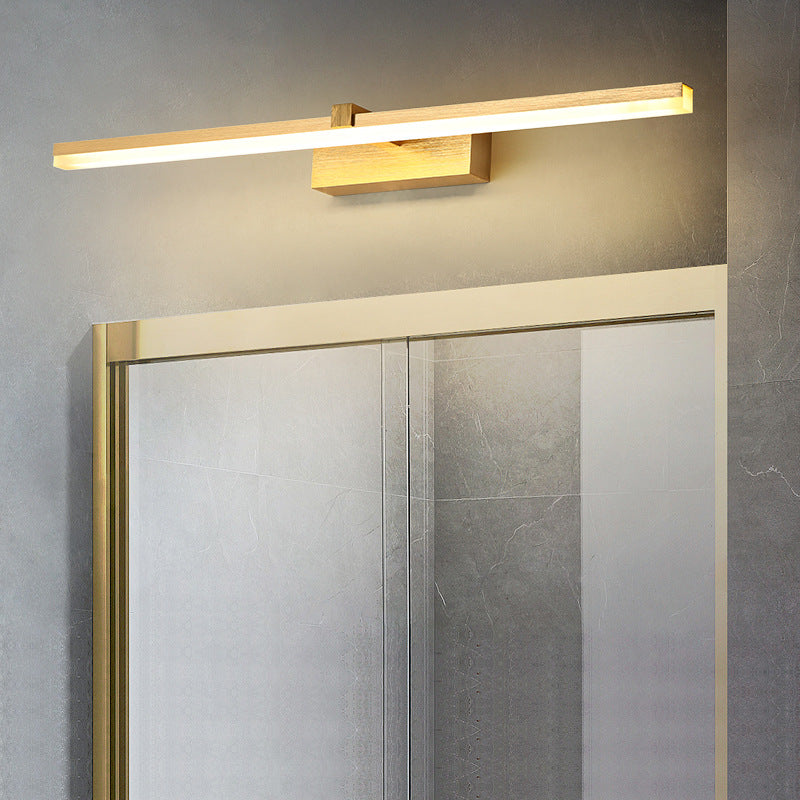 Lampe de Salle de Bain LED Dorée Moderne 1