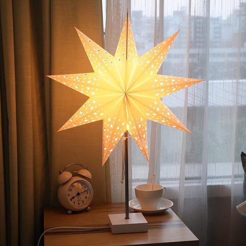 Lampe de Table Étoile LED Design 1