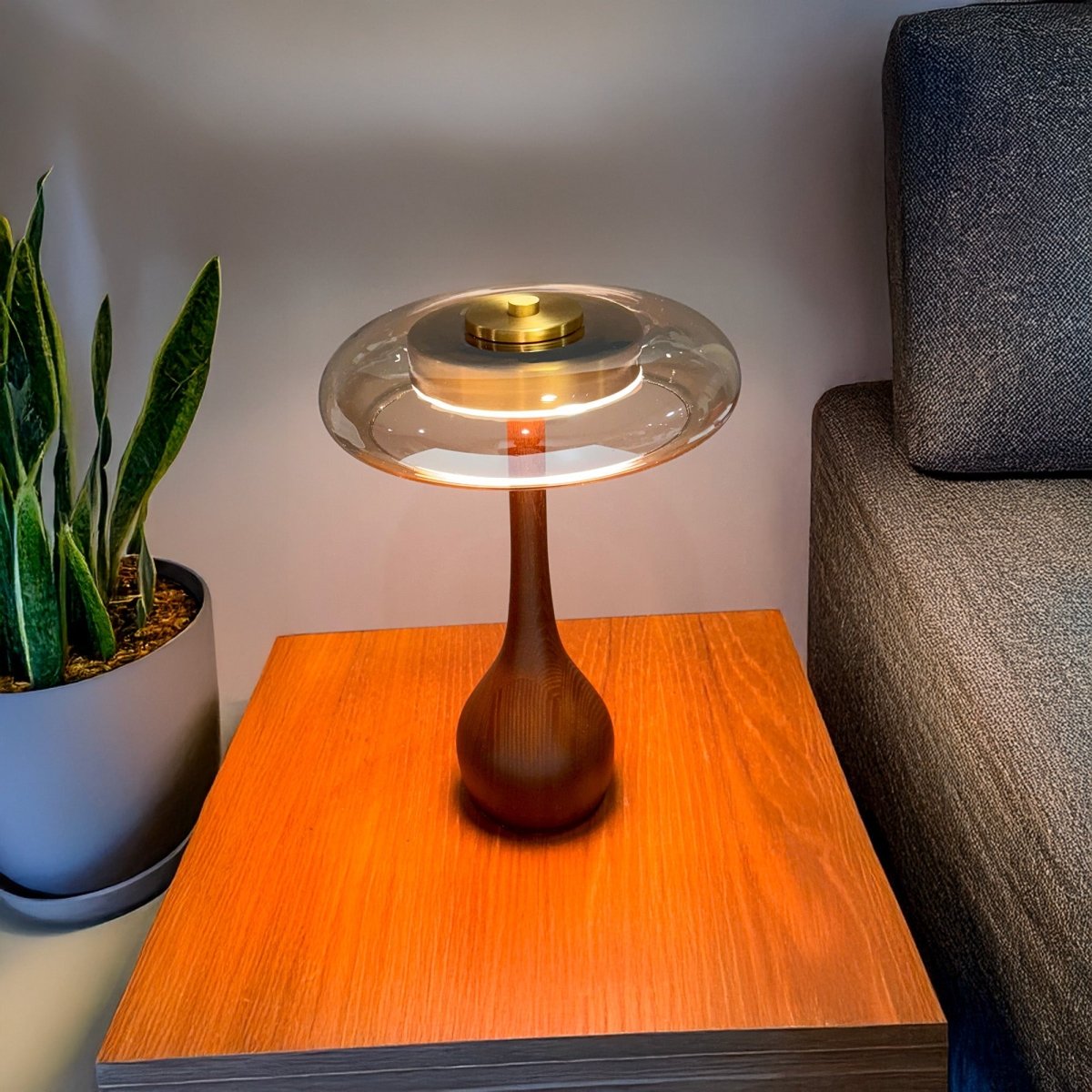 Lampe de Table LED Moderne à Intensité Variable avec Design Compact 3