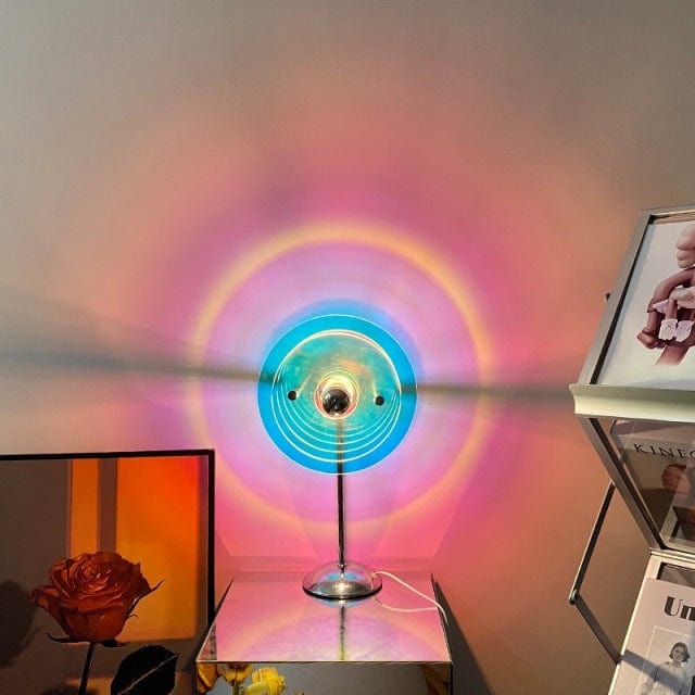 Lampe de Table Miniature Projection Moderne Design Compact - Foivo