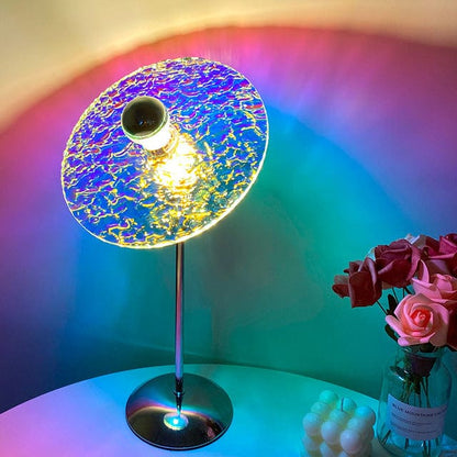 Lampe de Table Miniature Projection de Coucher de Soleil Moderne 1