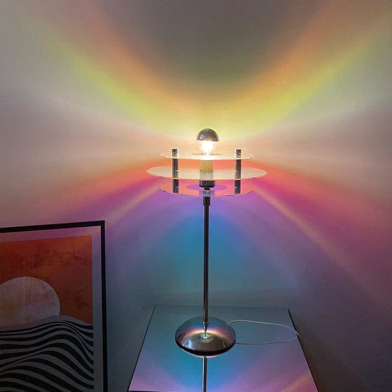 Lampe de Table Miniature Projection de Coucher de Soleil Moderne 8