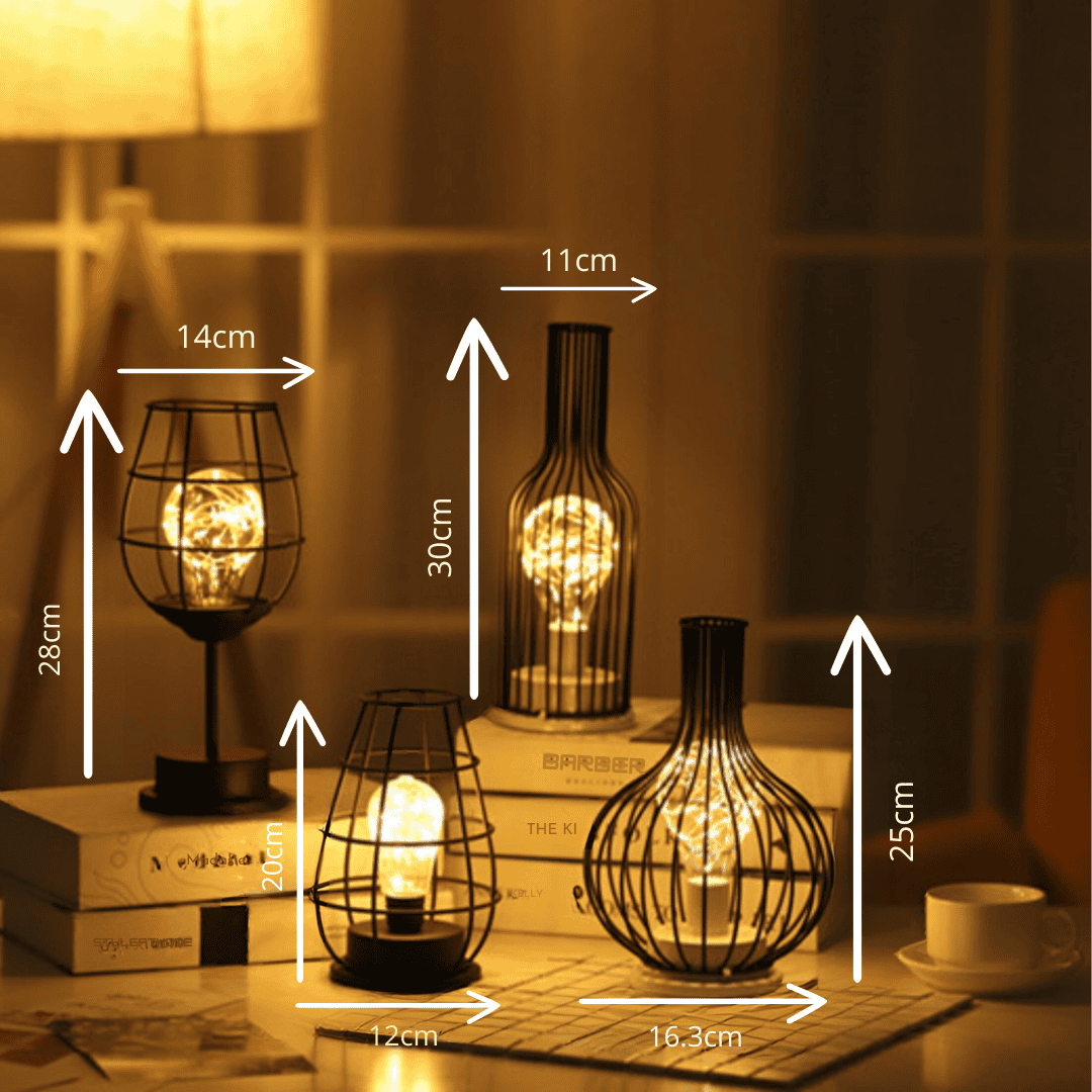 Lampe de Table Moderne Noire 1
