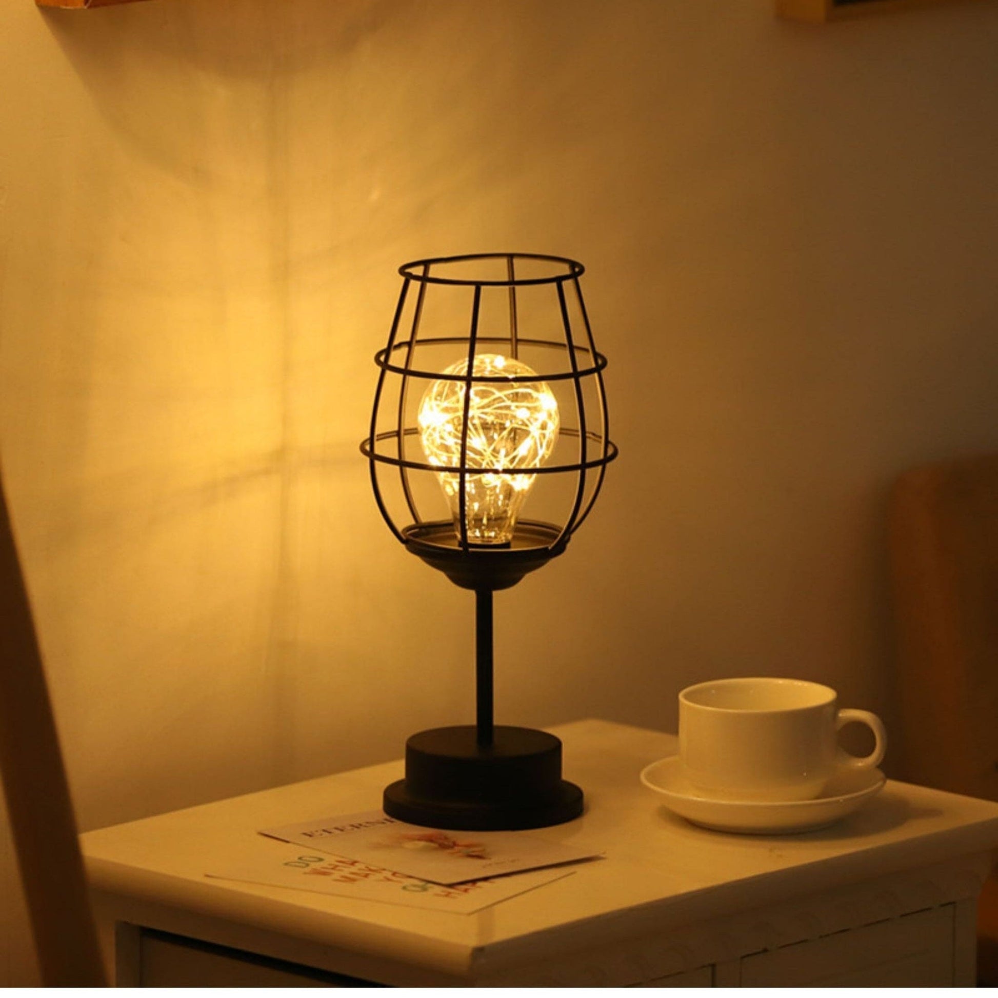 Lampe de Table Moderne Noire 2