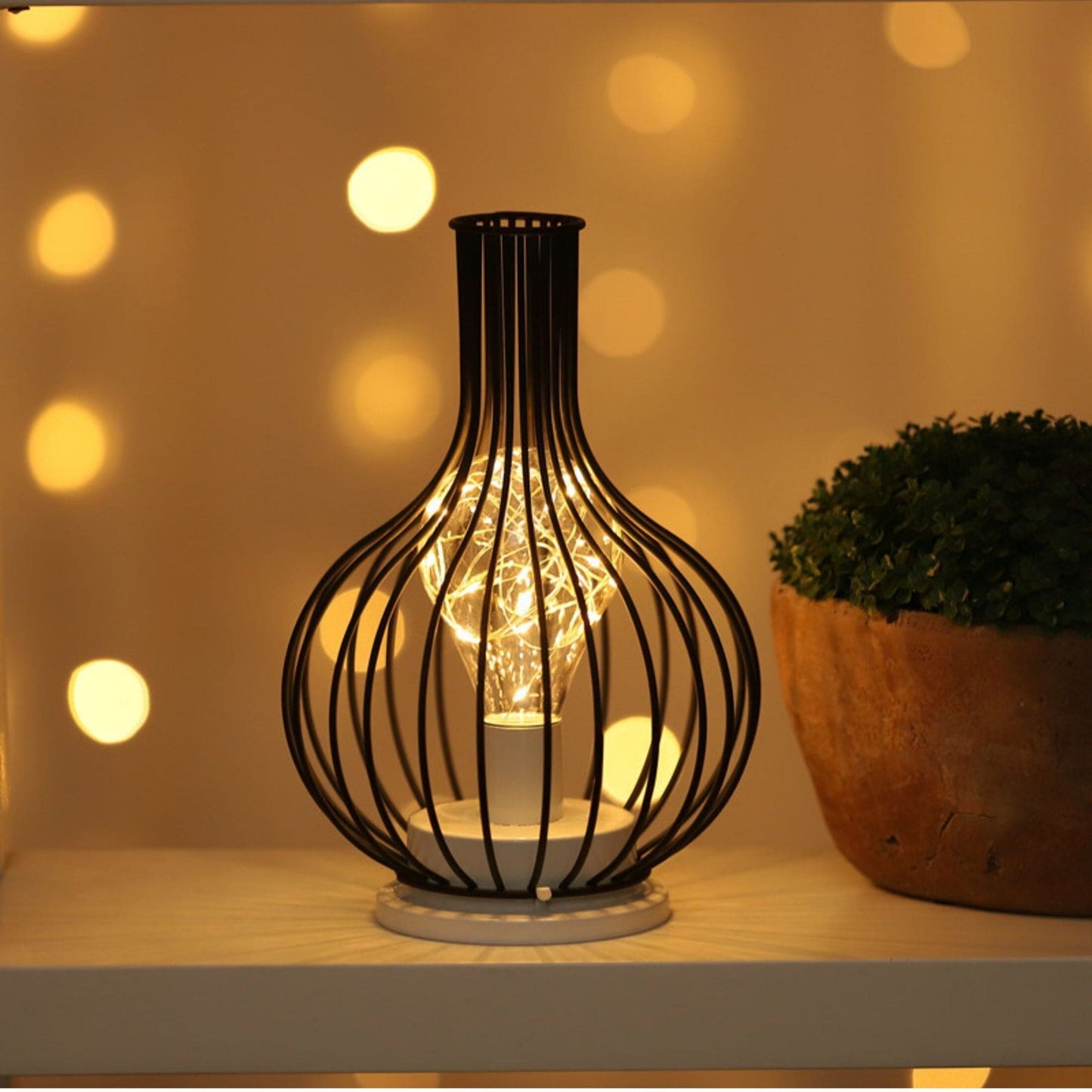 Lampe de Table Moderne Noire 5