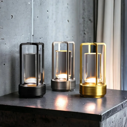 Lampe de Table Rechargeable Sans Fil Design Scandinave Tactile 2