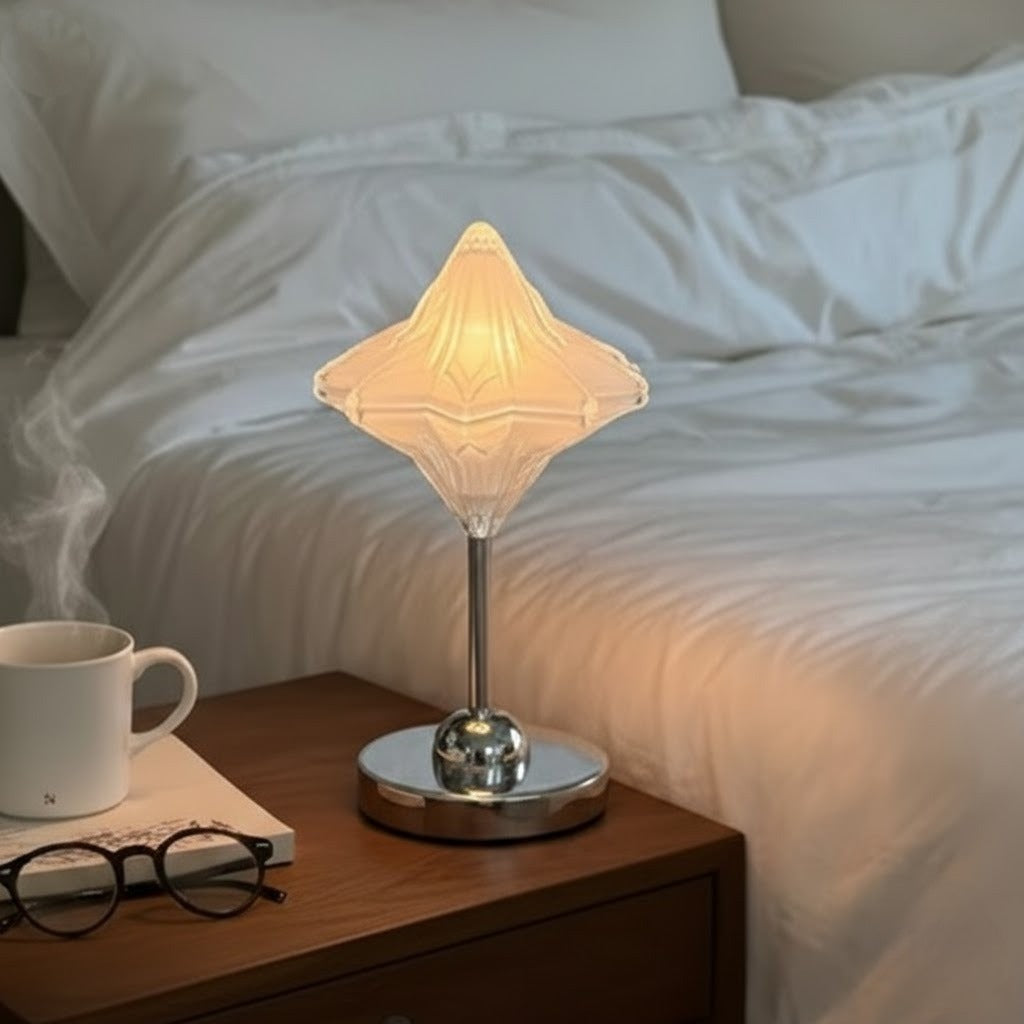 Lampe de Table Rechargeable Tactile Design Étoile Portable 6