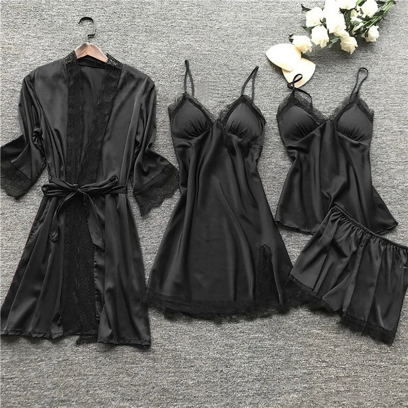 Pyjama Douillet en Velour Miel pour Femme