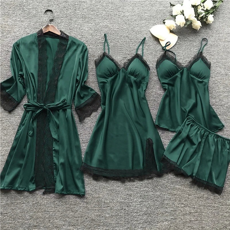 Pyjama Douillet en Velour Miel pour Femme