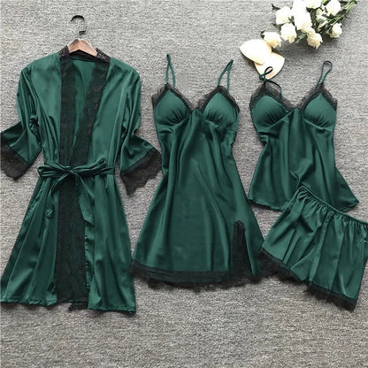 Pyjama Douillet en Velour Miel pour Femme