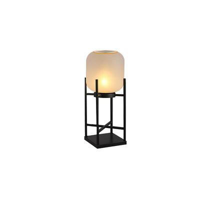 Lampe Extérieure Élégante en Inox et Verre – Éclairage LED Solaire Résistant