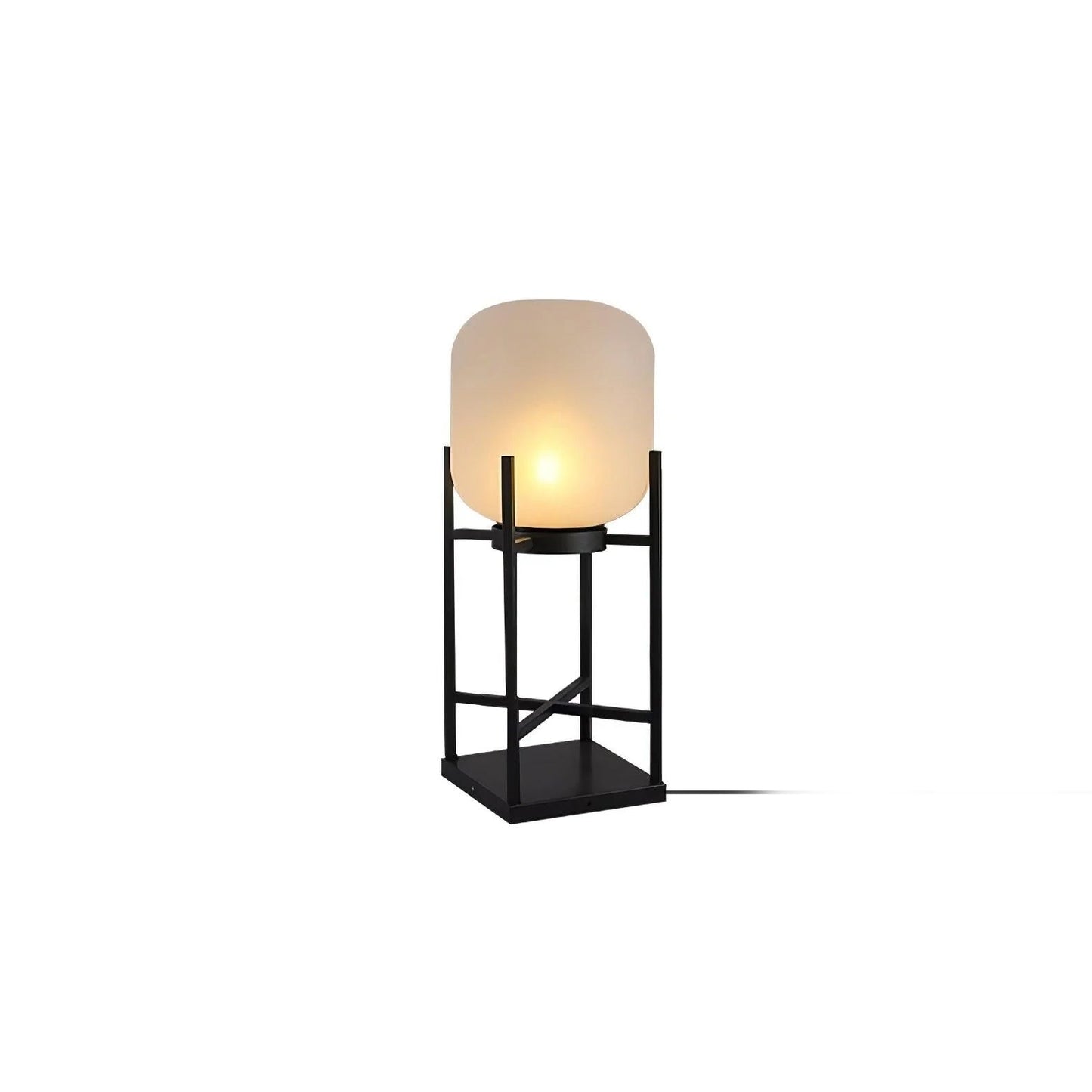 Lampe Extérieure Élégante en Inox et Verre – Éclairage LED Solaire Résistant