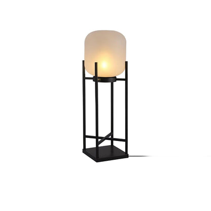 Lampe Extérieure Élégante en Inox et Verre – Éclairage LED Solaire Résistant